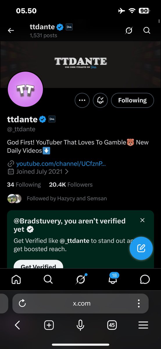 Bradstuvery's tweet photo. @_ttdante Thankyou so much bear
God always bless you 🐻

Stake : Luckstuvv https://t.co/cYYDQQrIic