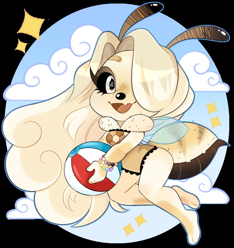 OfficialYTCTMST's tweet photo. And day 14! Week two of #artfight done with a sweet summer bee, whom belongs to; ~DwellABoo on AF! 
#art #myart #artfight2026 #teamtragedy https://t.co/eOq1F598Uy