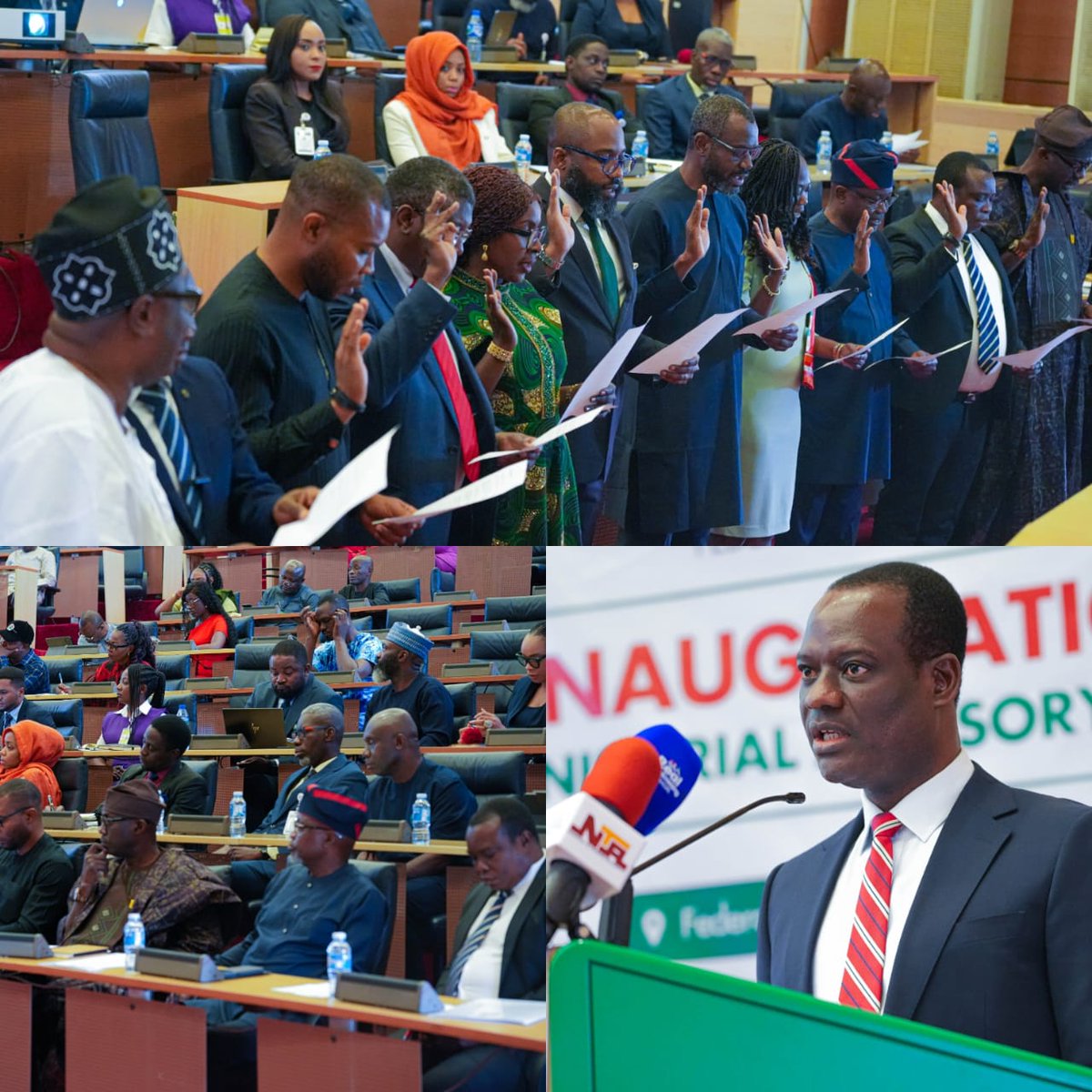 taiwoyedele's tweet photo. PRESS RELEASE 

𝐅𝐞𝐝𝐞𝐫𝐚𝐥 𝐆𝐨𝐯𝐞𝐫𝐧𝐦𝐞𝐧𝐭 𝐈𝐧𝐚𝐮𝐠𝐮𝐫𝐚𝐭𝐞𝐬 𝐌𝐢𝐧𝐢𝐬𝐭𝐞𝐫𝐢𝐚𝐥 𝐀𝐝𝐯𝐢𝐬𝐨𝐫𝐲 𝐂𝐨𝐦𝐦𝐢𝐭𝐭𝐞𝐞 𝐭𝐨 𝐃𝐞𝐞𝐩𝐞𝐧 𝐄𝐜𝐨𝐧𝐨𝐦𝐢𝐜 𝐑𝐞𝐟𝐨𝐫𝐦𝐬 𝐚𝐧𝐝 𝐀𝐜𝐜𝐞𝐥𝐞𝐫𝐚𝐭𝐞 𝐈𝐧𝐜𝐥𝐮𝐬𝐢𝐯𝐞 𝐆𝐫𝐨𝐰𝐭𝐡 

Abuja, Nigeria | Tuesday, 14 July 2026 

The Honourable Minister of Finance and Coordinating Minister of the Economy, Mr. Taiwo Oyedele, today inaugurated the Ministerial Advisory Committee (MAC), a high-level body of distinguished professionals drawn from the public and private sectors, academia, finance, industry, and development to provide strategic advisory support in advancing Nigeria's fiscal and macroeconomic reform agenda. 

Speaking at the inauguration held at the Federal Ministry of Finance Headquarters in Abuja, the Honourable Minister described the Committee as a strategic initiative to strengthen evidence-based policymaking, improve public financial management, deepen stakeholder engagement, and help translate ongoing reforms into measurable improvements in the lives of Nigerians. 

The Minister noted that Nigeria has undertaken some of its most significant economic reforms in recent history, including the removal of fuel subsidy, exchange rate reforms, and comprehensive tax overhaul. While these reforms have restored macroeconomic stability and strengthened the foundations of the economy, he emphasised that the next phase must focus on accelerating implementation and ensuring that the benefits are felt by businesses, households and communities across the country. 

He explained that the Committee was deliberately constituted as an independent, external, non-executive advisory body to provide objective counsel and fresh perspectives without duplicating the responsibilities of existing government institutions. Its role is to support decision-making by challenging assumptions, identifying emerging risks, evaluating policy options, and recommending practical solutions that strengthen fiscal sustainability and economic competitiveness. 

The Minister charged members to approach their assignment with integrity, intellectual independence, patriotism, and an unwavering commitment to Nigeria's long-term development. 

"The work before us is not merely about managing today's challenges; it is about building the institutional foundations for a stronger, more resilient and globally competitive Nigerian economy. We must continue to pursue reforms with courage while ensuring that implementation delivers tangible improvements in the daily lives of our people," he said. 

The Minister further stressed that the Committee would serve as an important bridge between government, the organised private sector, academia, and development partners, ensuring that policy formulation continues to benefit from broad-based expertise, constructive feedback, and international best practices adapted to Nigeria's unique circumstances. 

The Ministerial Advisory Committee is chaired by Mr. Abubakar Sulaiman, with Dr. Ayo Teriba serving as Vice Chairman and Idris Belo-Osagie as the Secretary. Its membership comprises accomplished economists, financial experts, business leaders, public policy professionals, academics, and representatives of key private sector institutions. Members will serve on a pro bono basis, reflecting their shared commitment to national development. 

During the inauguration, the citation of members highlighted the Committee's exceptional breadth of expertise across public finance, economic policy, banking, industry, manufacturing, energy, development finance, academia, and organised business, describing it as a carefully assembled body of practitioners with deep experience in shaping and implementing economic policy. Members were commended for offering their services voluntarily as a demonstration of patriotism and commitment to Nigeria's progress. 

Speaking on behalf of the Committee, the Chairman, Mr. Abubakar Sulaiman, assured the Honourable Minister of the Committee's unwavering commitment to providing objective, candid and high-quality advice in the national interest. 

"The Honourable Minister has assembled this Committee not to affirm existing positions, but to challenge conventional thinking, offer fresh perspectives and provide honest, evidence-based counsel. We recognise that he values rigorous debate over praise, and we will discharge our responsibility with courage, professionalism and integrity. We are equally committed to matching the Minister's sense of urgency and execution focus as we collectively work towards delivering meaningful outcomes for the Nigerian economy," he said. 

Under its Terms of Reference, the Committee will provide strategic advice across four broad pillars: Economic Policy Advisory, Public Financial Management, Economic Coordination, and translating reforms into measurable results. Its work will include advising on macroeconomic strategy, fiscal policy, productivity and growth, fiscal governance, government efficiency, accountability, stakeholder engagement, and public communication. The Committee will also develop periodic fiscal risk assessments, policy recommendations, stakeholder impact assessments, and early warning analyses to support timely decision-making. 

The Federal Ministry of Finance reaffirmed that the Committee's establishment reflects the Government's commitment to institutionalising evidence-based policymaking, strengthening collaboration with the private sector and other stakeholders, and maintaining the momentum of reforms required to achieve sustainable economic growth, fiscal stability, and shared prosperity. 

𝘍𝘦𝘥𝘦𝘳𝘢𝘭 𝘔𝘪𝘯𝘪𝘴𝘵𝘳𝘺 𝘰𝘧 𝘍𝘪𝘯𝘢𝘯𝘤𝘦, 𝘈𝘣𝘶𝘫𝘢