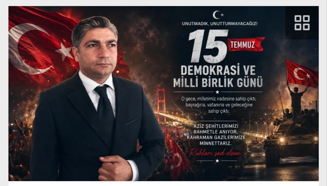 Mehmetcimen63's tweet photo. 15 Temmuz Bir Milletin Karanlığa Teslim Olmadığı Gece!

Kıymetli Okurlar,

Tarih, yalnızca yaşanan olayların kronolojik bir sıralaması değildir. Bazı tarihler vardır ki bir milletin hafızasına kazınır, nesiller boyunca,
 Yazının devamı linkte #15temmuz
https://t.co/UFfhX1ZEoL https://t.co/lw2GHIouQ4