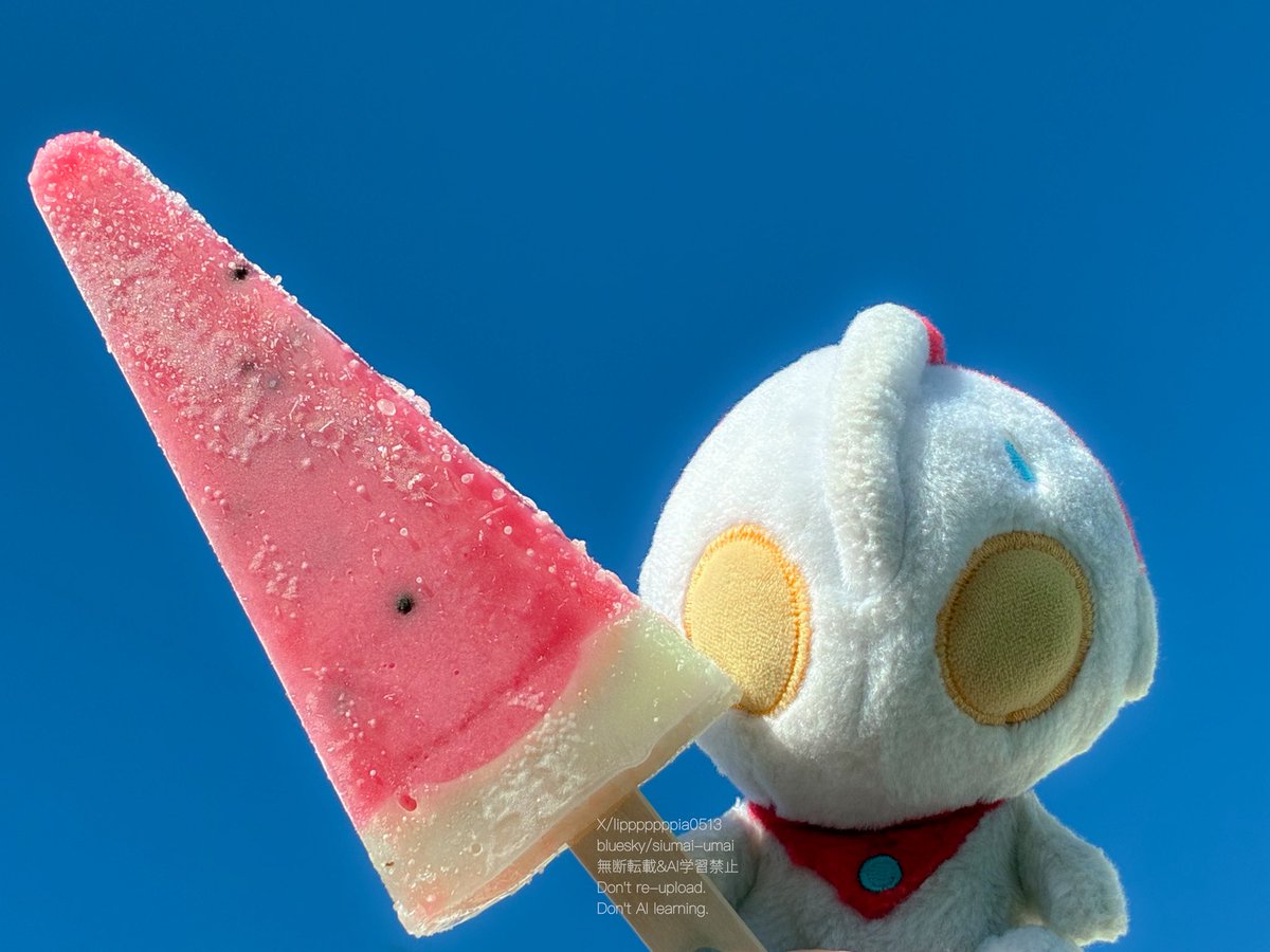 スイカの剣みたいだね🍉