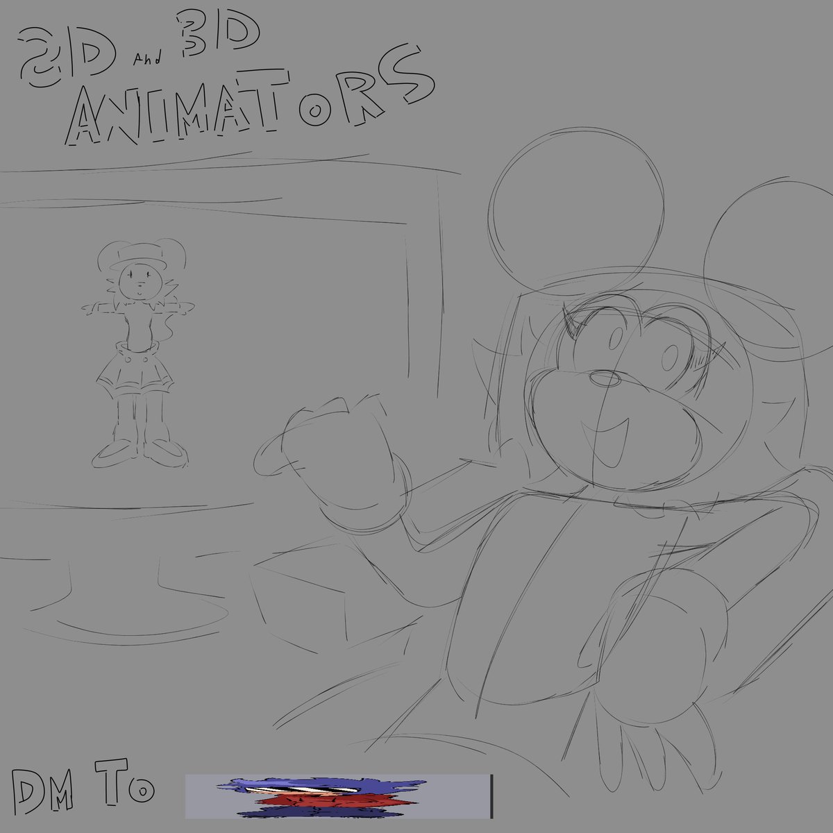 Juangel_FNF's tweet photo. Vs. Mouse Tale: We need 2D animators (frame-by-frame and some rigs for cutscenes, Adobe Animate) & 3D Modelers/Animators
If you need examples of the project, talk to the idiot who rushed this art because he's busy with the sprites (Me- juangel_oficial)
#FNF #VsMouse #FNFmod https://t.co/FscqonGyJU
