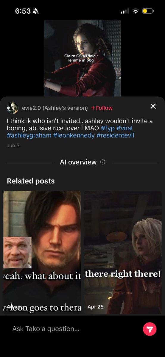 aeonschild's tweet photo. Actually sad and pathetic how racist people are towards Ada. Truly a shame #ADAWONG #RE4 https://t.co/lGVh9ShWwC