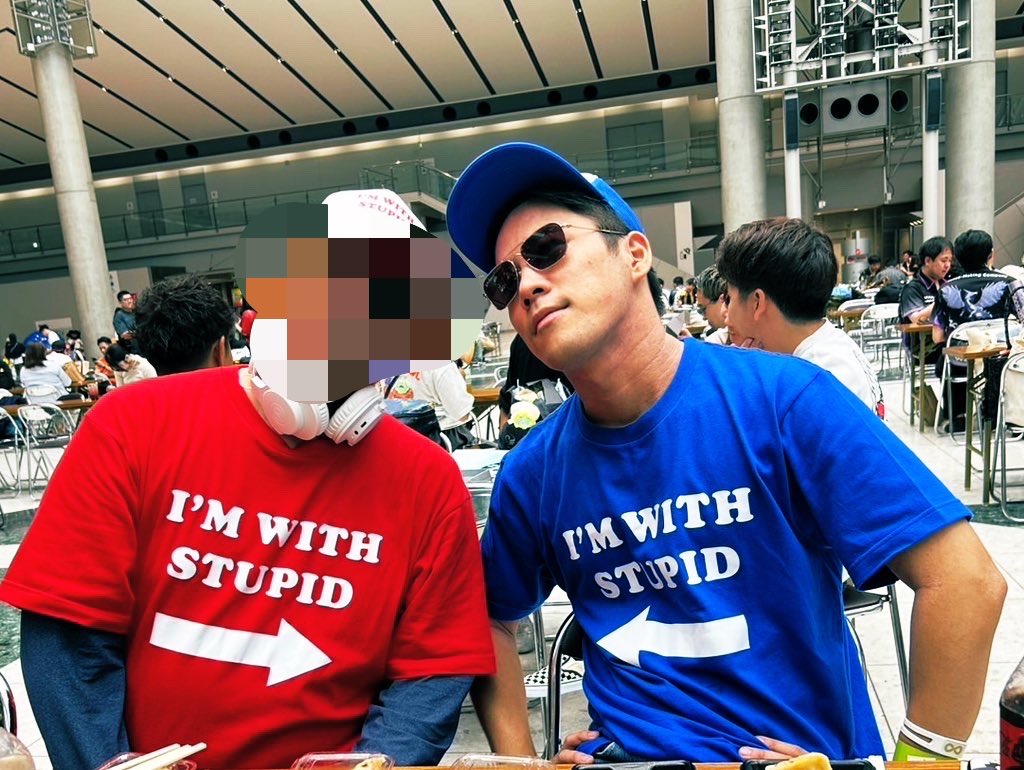 0046K_180's tweet photo. 今年もこれで出たいな。
間に誰か挟みたい笑 https://t.co/w75lU9uWXE