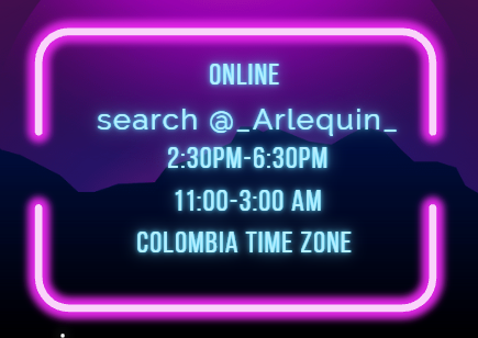 _Arlequin_1's tweet photo. Online rn! 
Visit me and say hi!
#stream https://t.co/wzw66r42Vh