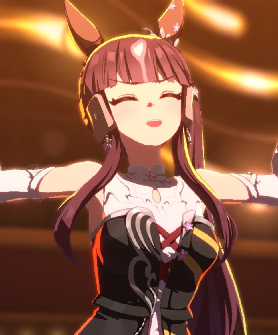 UMAMUSUME27's tweet photo. おはようございます〜

今日も暑いですねぇ🫠

今週もあと少し！体調を崩さないように頑張っていきましょー！ https://t.co/5RdmaRrXDF