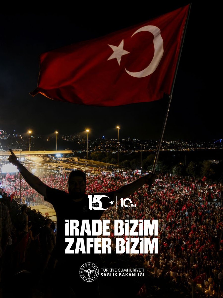 DagkapiDH's tweet photo. “İrade Bizim Zafer Bizim”

♦️15 Temmuz hain darbe girişimine karşı tek yürek olan kahraman milletimize ve can kurtarmak için zamanla yarışan sağlık ordumuza şükranlarımızı sunuyoruz.

♦️Vatan savunmasında canını feda eden aziz şehitlerimizi rahmetle yâd ediyoruz. https://t.co/tbjKV9RQwY