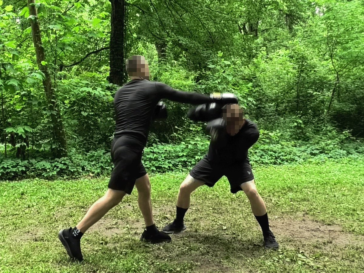 SonsOfHengist's tweet photo. Sons of Hengist conducted a training activity in Sharonville, Ohio.

New members were welcomed to the club and sparring matches were held.

@SonsOfHengist | @FolkishVanguard https://t.co/xi1mmOcOnD
