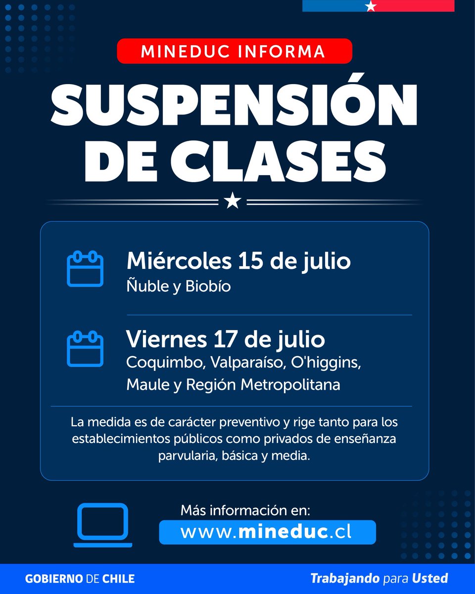 Ministerio de Educación tweet media