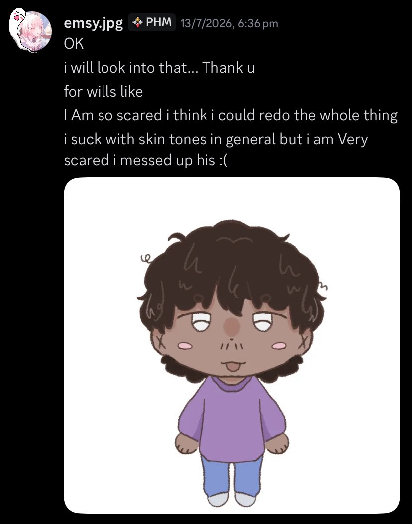 sealien87's tweet photo. @24hrstoeat throughout the process of making them i was in contact with one of my oomfs, i redid his design to the best of my ability since i am very terrible with colour picking 😭 at first i tried to make his skin lighter but it just looked ashy. i referred to how other people drew him– https://t.co/KNviix1J5j
