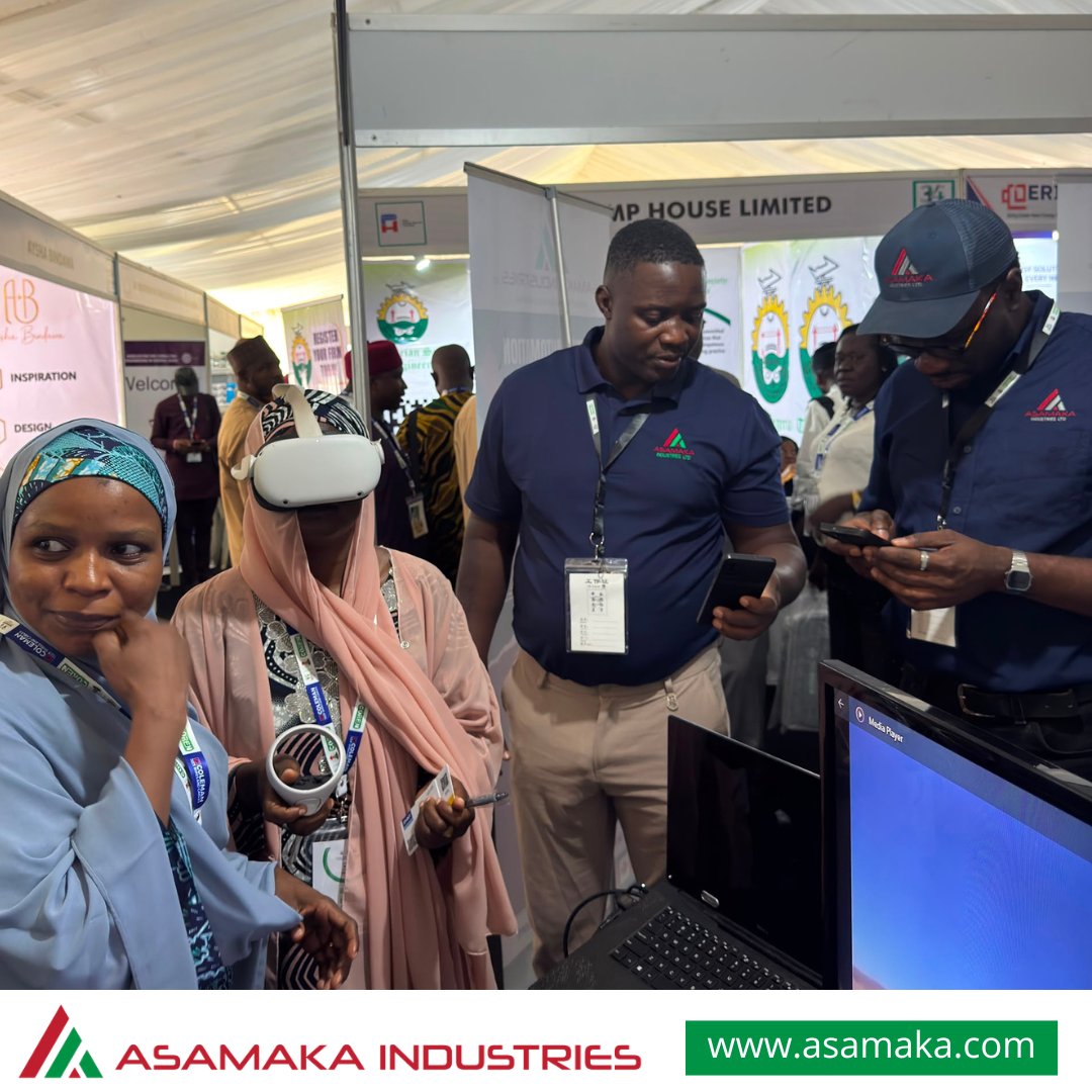 asamaka_nigeria's tweet photo. Day 2 at the 34th COREN Engineering Assembly Exhibition, and the momentum is building!
π Stand B9 β come find us.
#COREN2026 #EngineeringAssembly #AsamakaIndustries #IndustrialAutomation #ControlSystems #Robotics #SCADA #NigerianEngineers https://t.co/2WELvvxOUz