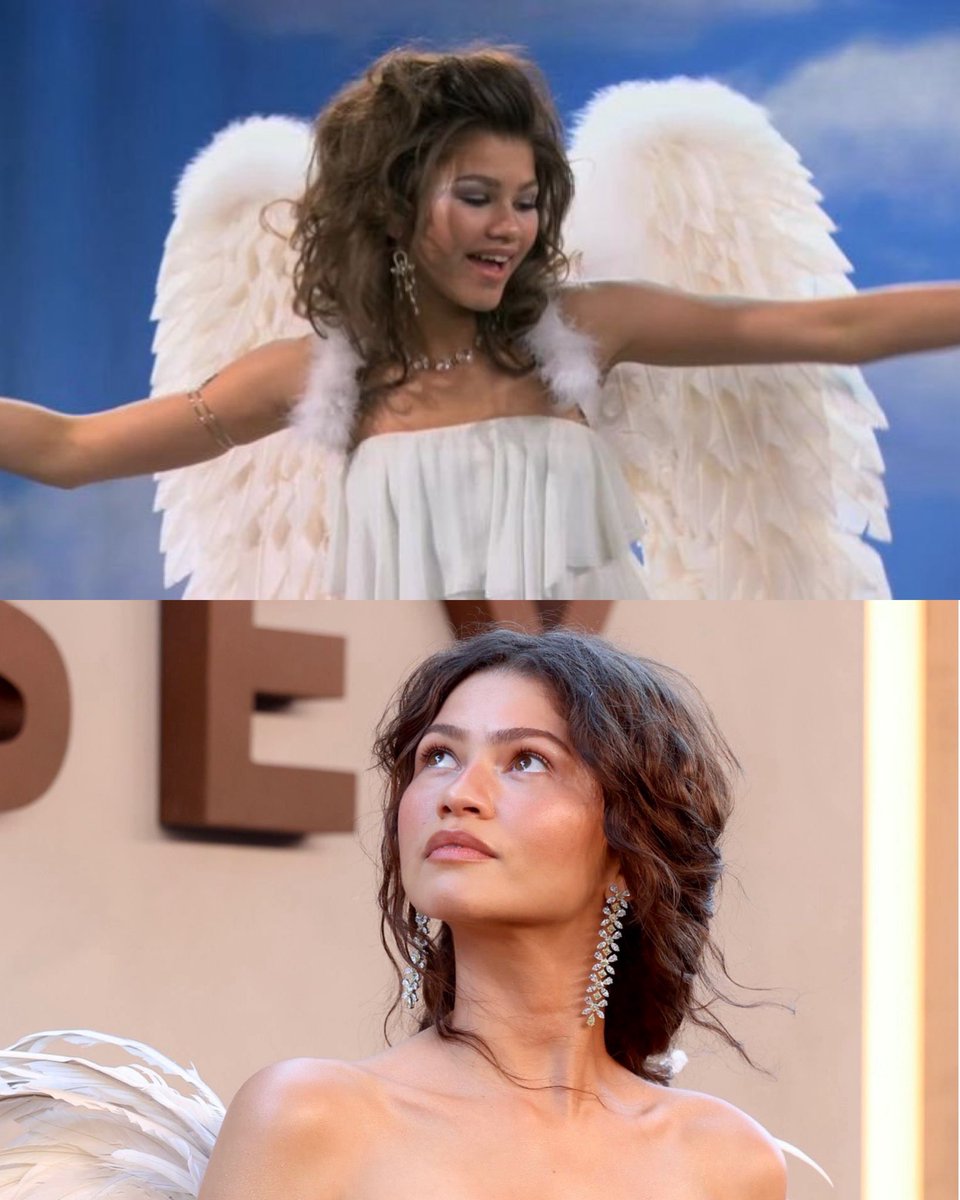 zendayahqz's tweet photo. Sobbing rn 🥹 if only 13 years old Zendaya knew how big she’s going to be someday 🫶 https://t.co/s73ixldIWS