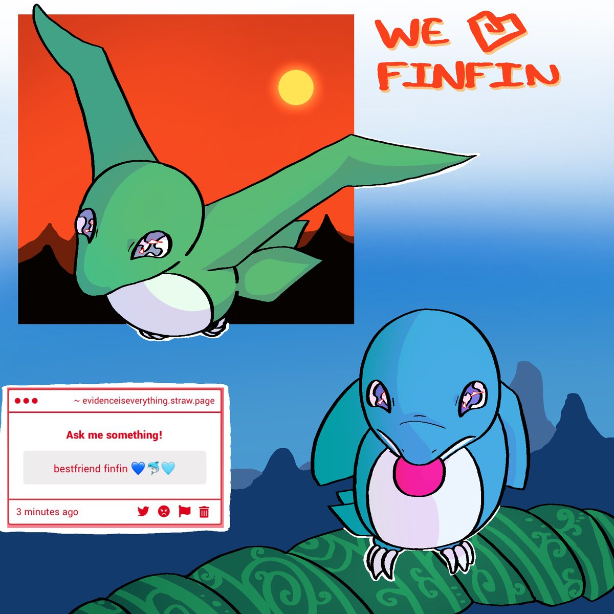 reaperjoshuaa's tweet photo. We love FinFin here, mind you
#finfin https://t.co/p0HP5E89Kn