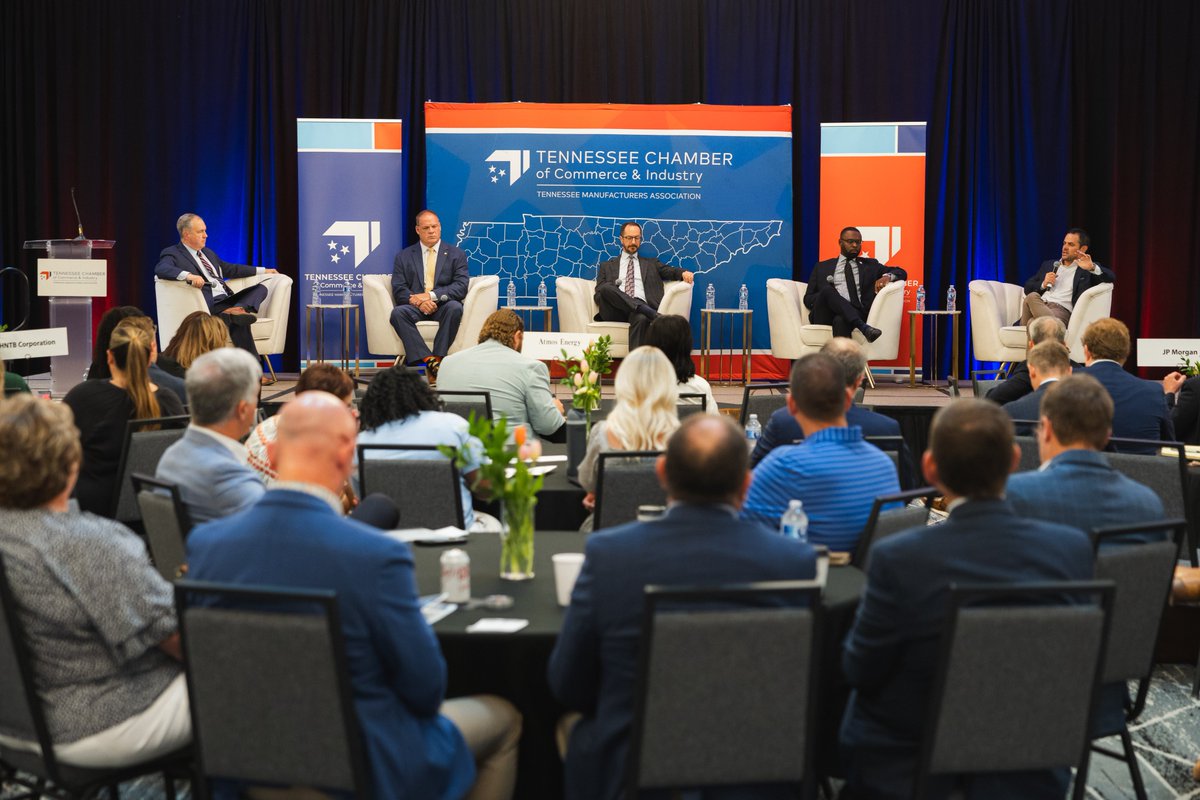 TNChamber's tweet photo. Infrastructure means business. Today, the Tennessee Chamber welcomed business leaders, policymakers, and infrastructure experts from across the state for our 2026 Infrastructure Summit to discuss the investments and partnerships shaping Tennessee's future.

Thank you to our speakers, sponsors, and attendees for making this year's summit a success. Together, we're building the infrastructure that will keep Tennessee competitive for generations to come.
