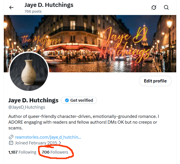 JayeD_Hutchings's tweet photo. Over 700 followers - THANK YOU ALL SO MUCH!!
I am working on an exciting new project and am looking forward to sharing details with you soon! https://t.co/0c9S1SoJFn