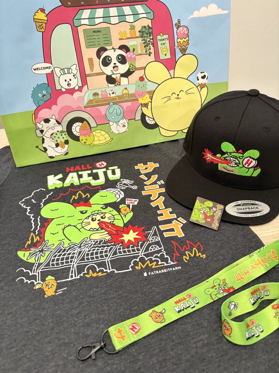 FATRABBITFARM's tweet photo. One week away til @Comic_Con ! Our Hall H Monster gear set has just for better. https://t.co/K8TtdYPvbu
