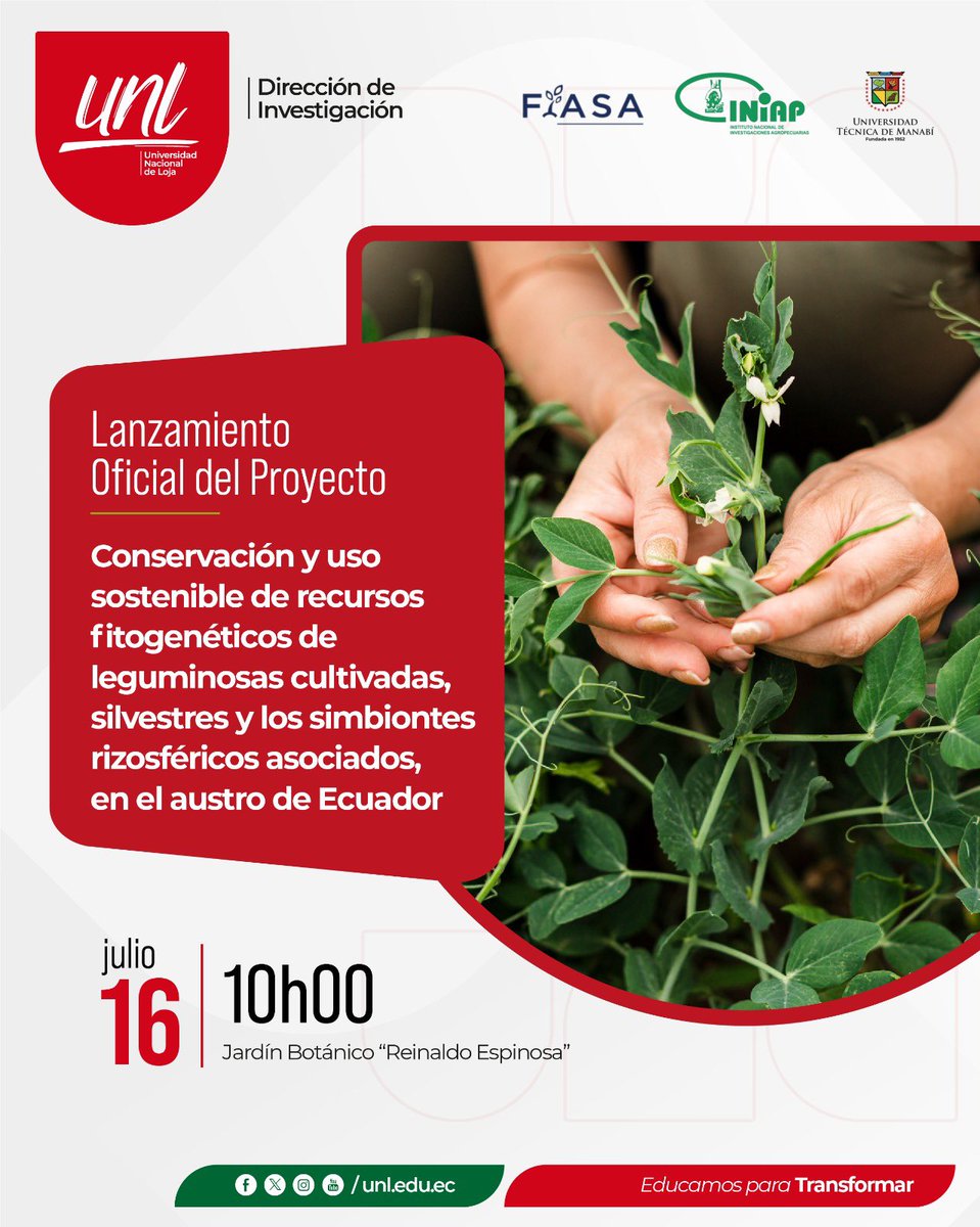 UNLoficial's tweet photo. 🌱 La investigación que transforma el territorio comienza con la conservación de nuestra biodiversidad.

🙌 Se parte  de una  iniciativa que fortalecerá la investigación científica, la conservación de los recursos genéticos y el desarrollo sostenible de nuestro país. https://t.co/quY7MNVOJL