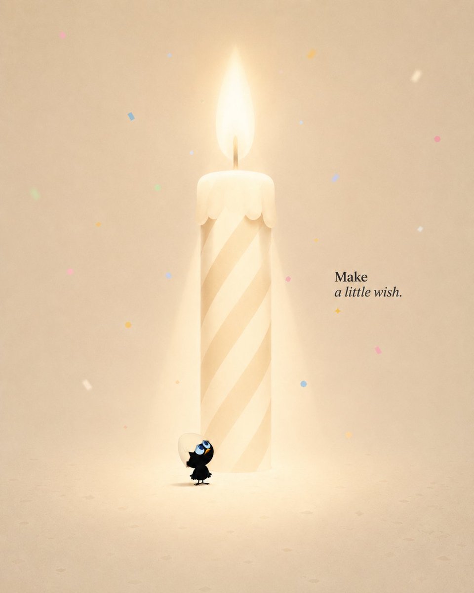 calimero's tweet photo. Make a wish? https://t.co/iH8WsT3Fnv