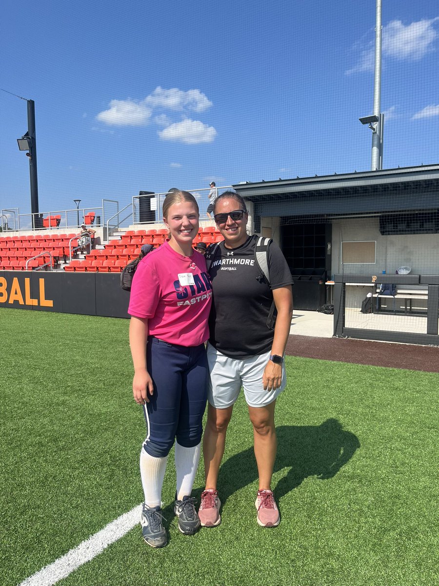EssieHarr2028's tweet photo. Thank you to Princeton for hosting such an incredible camp yesterday! I had a great time learning from the coaches, competing, and improving my game. Thank you for such a great experience! @PUSoftball @hawk_sighting @HC_FordsSB @SwatSoftball_ https://t.co/BapIHO5Sg2