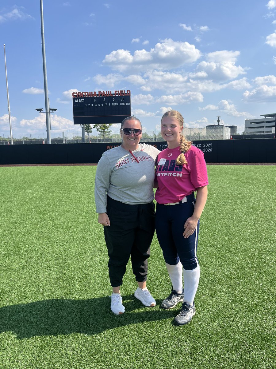 EssieHarr2028's tweet photo. Thank you to Princeton for hosting such an incredible camp yesterday! I had a great time learning from the coaches, competing, and improving my game. Thank you for such a great experience! @PUSoftball @hawk_sighting @HC_FordsSB @SwatSoftball_ https://t.co/BapIHO5Sg2