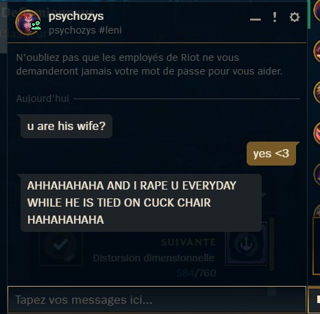 ulsharra's tweet photo. Les MP sur LoL 🥰 https://t.co/9IzQNsccaA