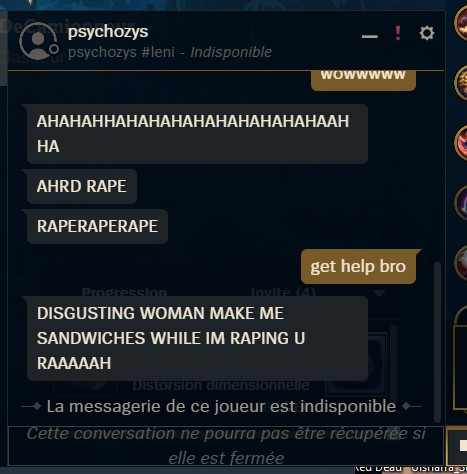 ulsharra's tweet photo. Les MP sur LoL 🥰 https://t.co/9IzQNsccaA