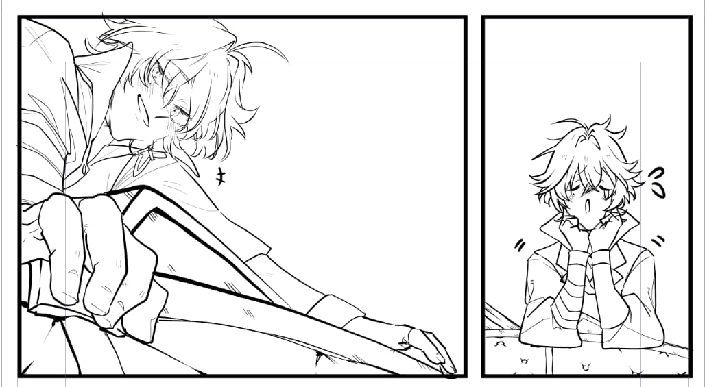 elidanus's tweet photo. Working on some more pages, been a while since I've tried anything like this again
#wip #lohen #Genshin https://t.co/FeaMWxgtXc