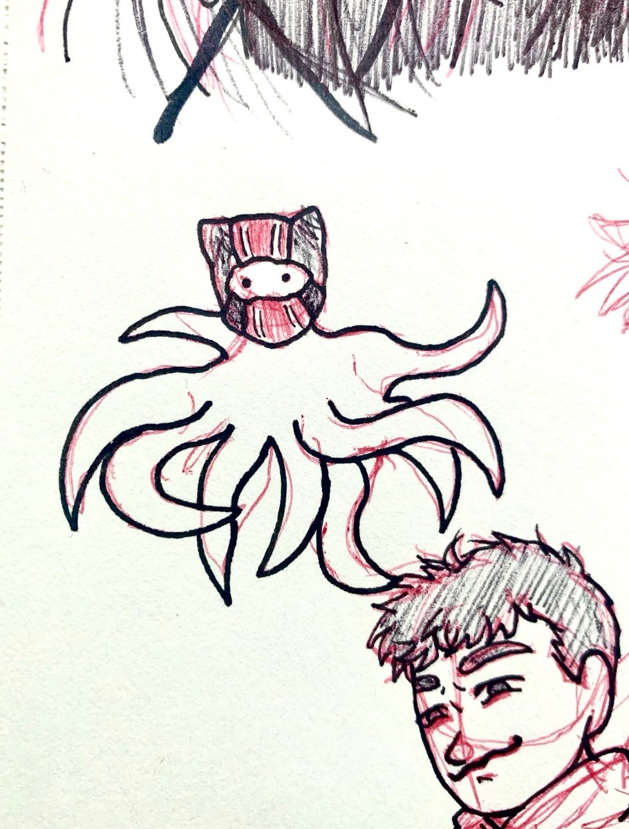 cam_cam133's tweet photo. Cool jacket bro. Also he kinda looks like a squid so….squid Clancy idk. 

#twentyonepilots #cliqueart https://t.co/8qTIWTBGrE