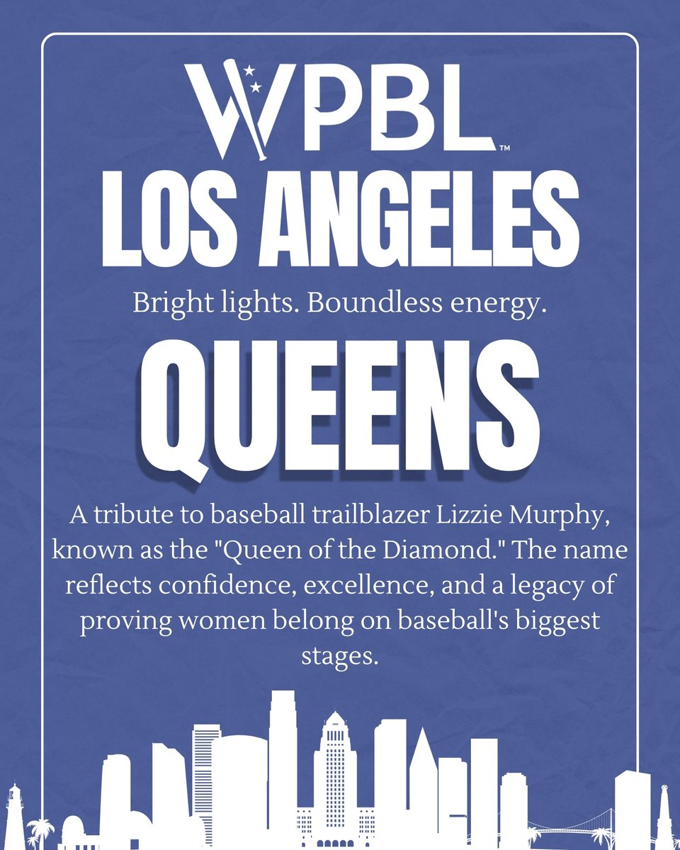 SHBH_Official's tweet photo. Every team name has a story. ⚾️

The WPBL's inaugural team names were chosen to honor women whose impact extended far beyond their own fields, celebrating pioneers who broke barriers and inspired future generations.
#WPBL #SeeHerBeHer https://t.co/bKgLeaCFN0