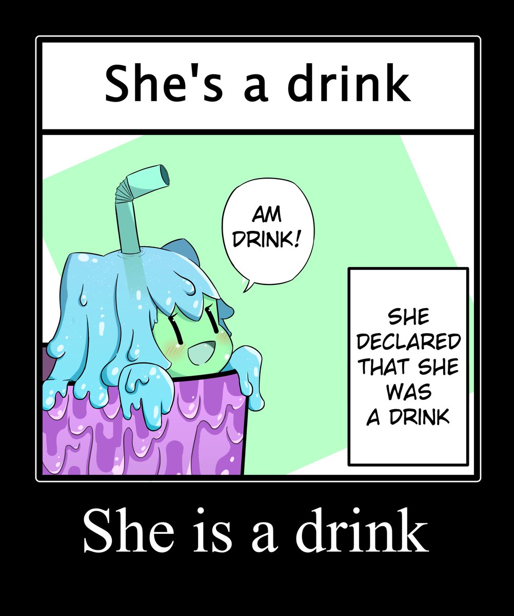 drawingacc42's tweet photo. Steam had ran out by the 5th prompt, it was too hot
So I went with classic memes
Prompt was to make some very interesting drinks https://t.co/aIHWQPcQtz