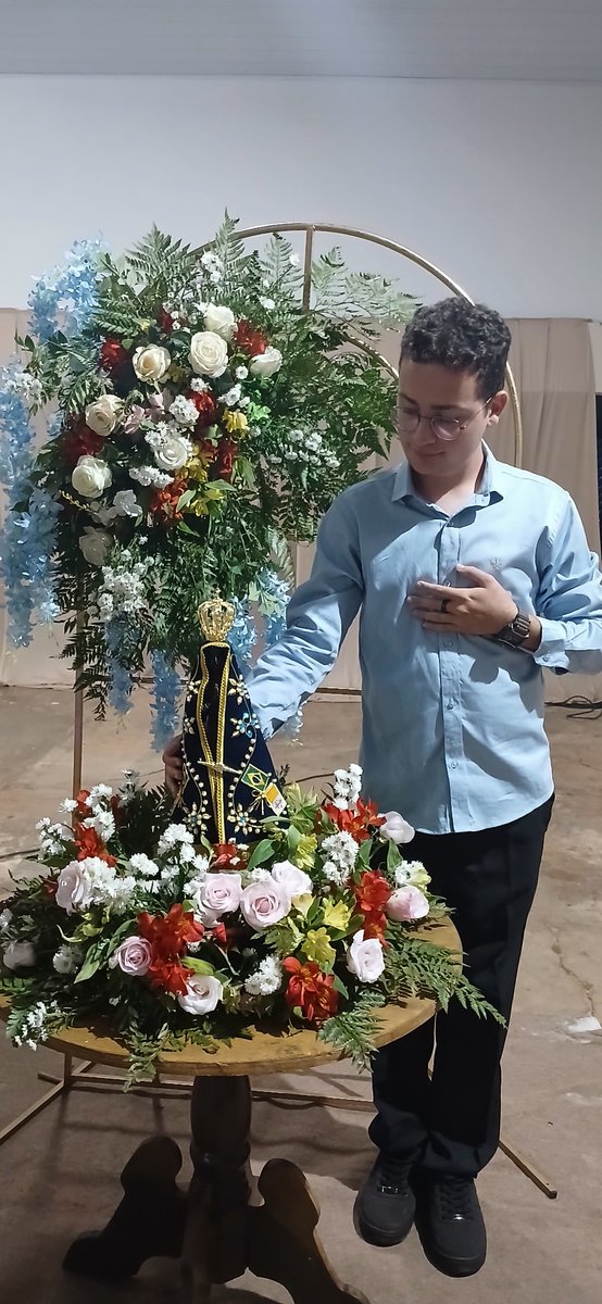 apollonael's tweet photo. Nossa Senhora Aparecida rogai por minha Vocação Junto a minha Santinha Maria Madalena. https://t.co/NGrDN7s8dA