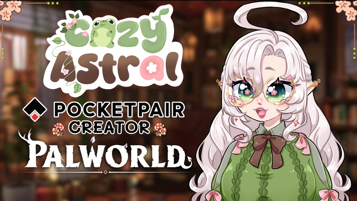 cozyastral's tweet photo. 🌿 One of the first games I played on stream was @Palworld_EN ... Very excited for my debut July 19th we’ll be doing solo Palworld (and as a #pocketpaircreator 🫡)! 🌿
It's been two years and I am still obsessed with this game ahh! https://t.co/pDSEsRITSz