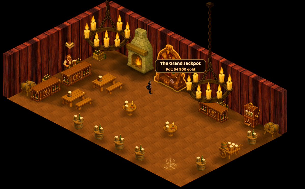 ValoraPlay's tweet photo. Did you know? The tavern slot machine has already been spun 51,165 times. 🎰🎰

Biggest win so far: 754,240 gold from a single 100 gold pull. 🔥

Current Grand Jackpot pot: 54,900 gold.

Play now: https://t.co/b09myW8Kk2 https://t.co/wubE9qLefH
