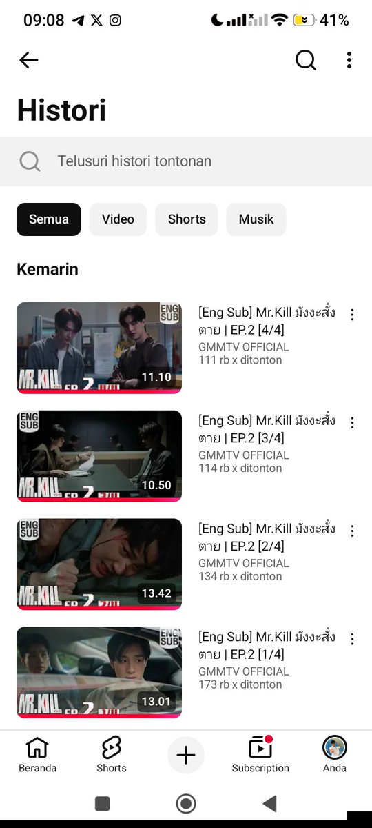 ppwl0over's tweet photo. @natacantiik semalem baru beberapa menit yg lalu tayang langsung aku nonton saking semangat nya 😍😍🤗🤗

#MrKillSeriesEP2 https://t.co/uIFkFnf2VF
