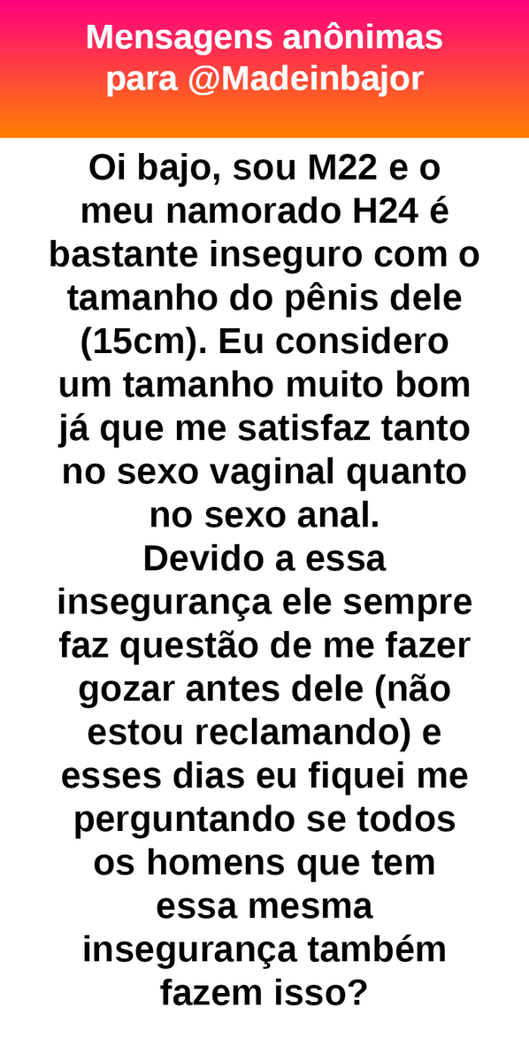 madeinbajor's tweet photo. Não.  #bajo43048 https://t.co/gml3lthoJR