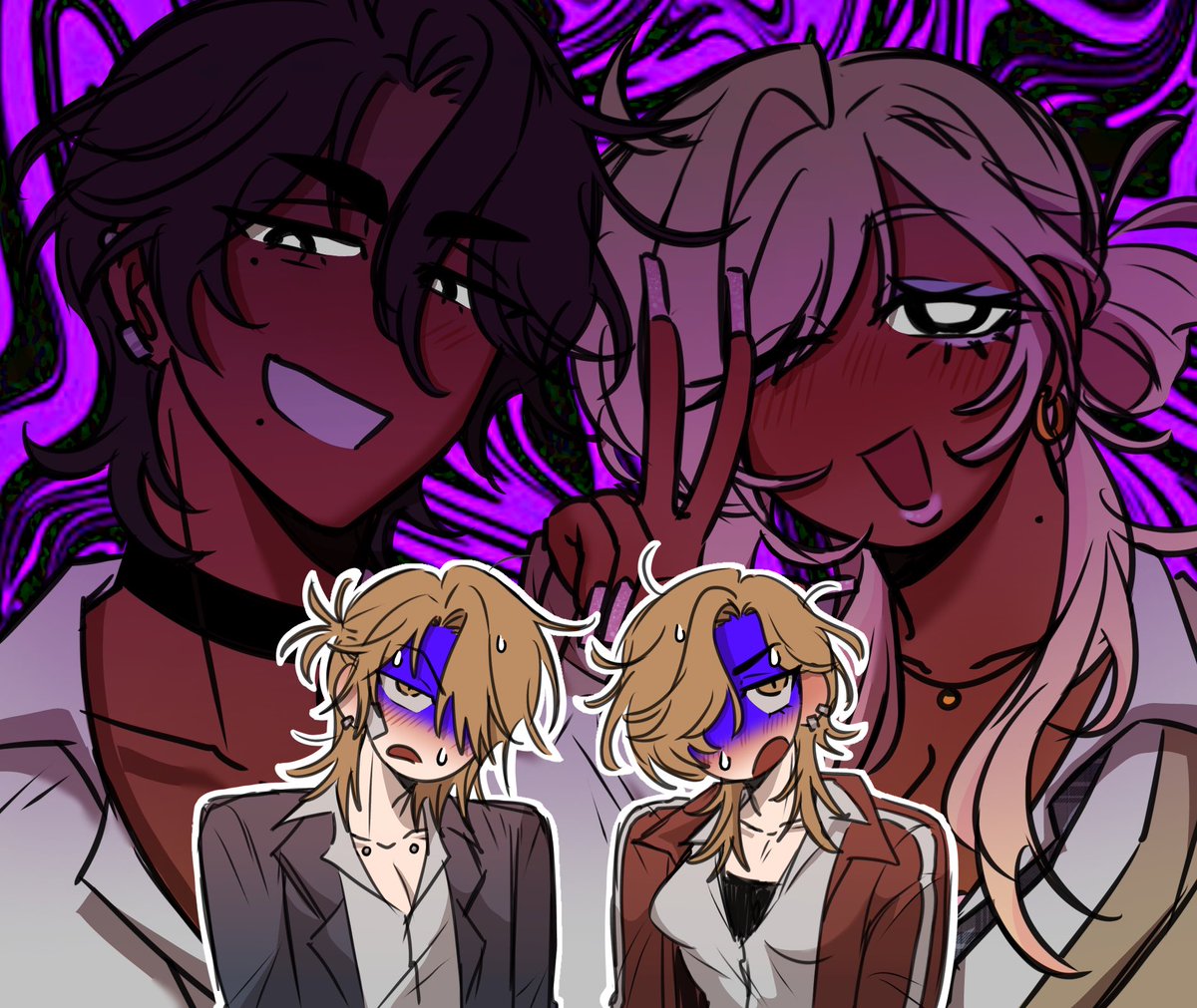 skellelawn's tweet photo. double terrors!! 
(featuring my Whitney twins 🙏🙏😚) https://t.co/fmVeJfvO4R