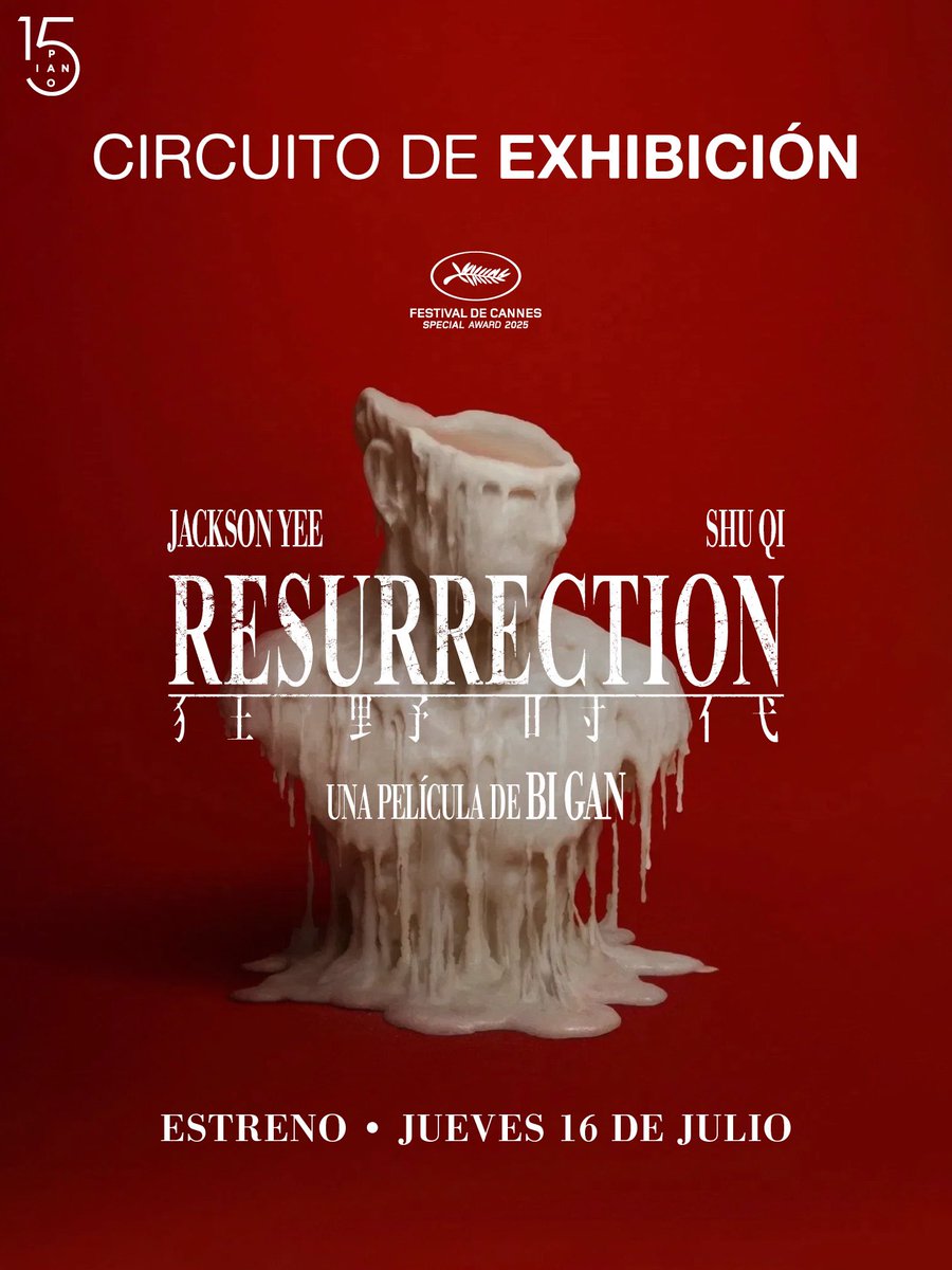SomosPiano's tweet photo. No esperes más. RESURRECTION de Bi-Gan finalmente llega a cines esta semana. Encuéntrala en @Cinepolis @Cinemex @CinetecaMexico y salas independientes.

#Resurrection #BiGan #estreno #cine #somosPIANO https://t.co/pghlbENhTH