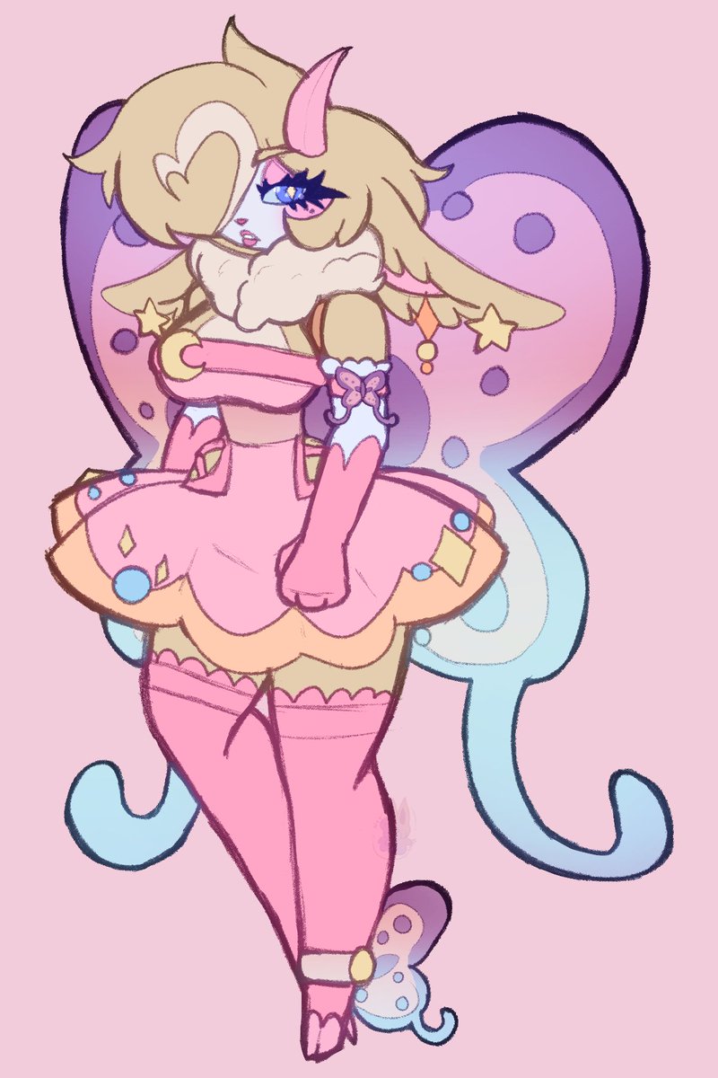 M1RR0RB0Y's tweet photo. [REDACTED] Belle or better known as Berry Belle.

A transgender mirror who is super feminine but uses He/Him pronouns. Super fragile but also super strong.

Berry is a .. character in me and my friend's story.
#KFF #Art #KindersFantasticFreakshow https://t.co/5CT8LHlHmX