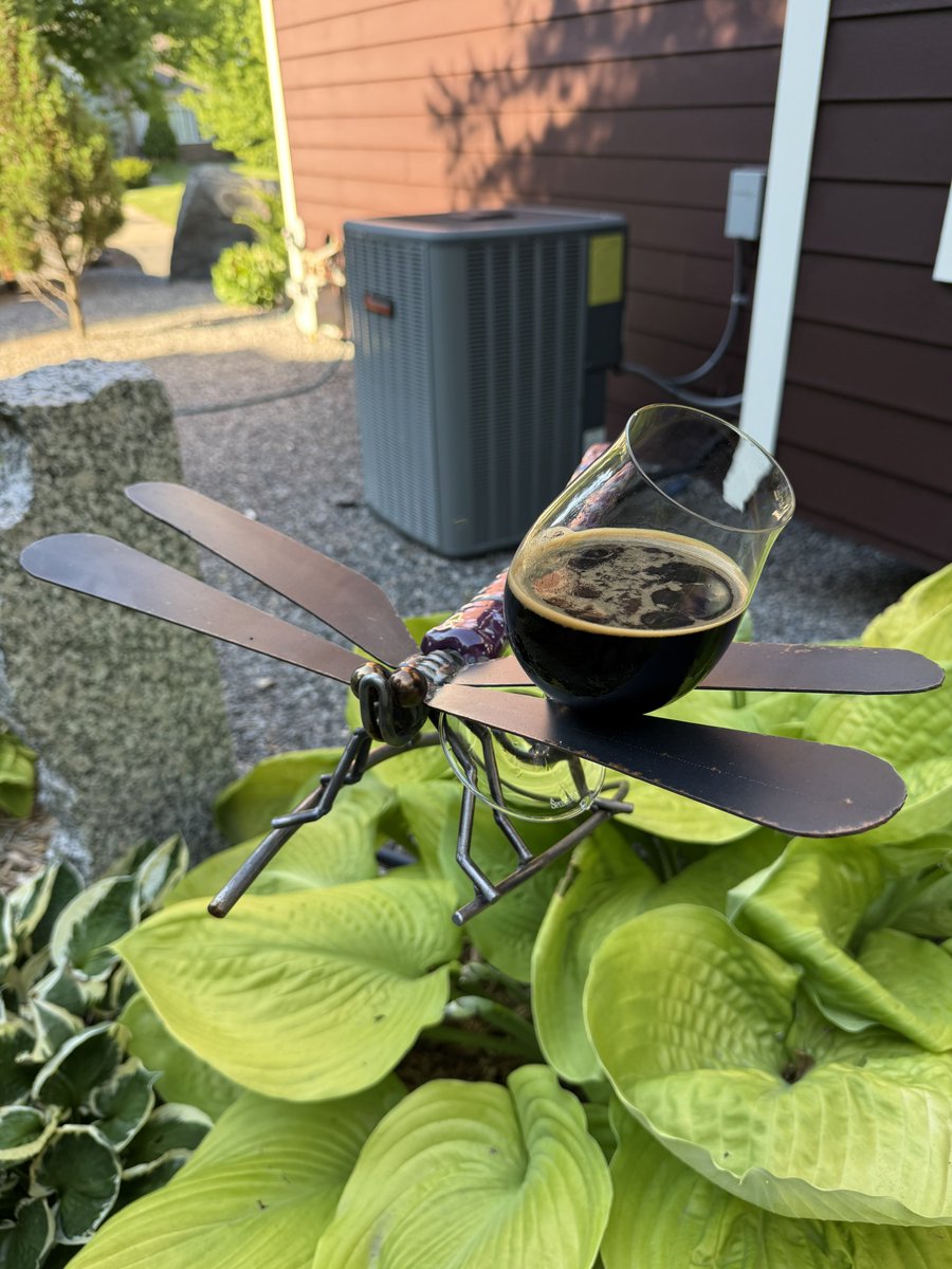 pejacoby's tweet photo. Freaking heck, lots of rain followed by a week in the 90s and both the hostas and the dragon flies are downright Jurassic!
Gimme back my beer! ๐บ
#itsAlwaysStoutSeason #hostas #dragonFly #heat #bugs #beer https://t.co/jRkUa6aazL