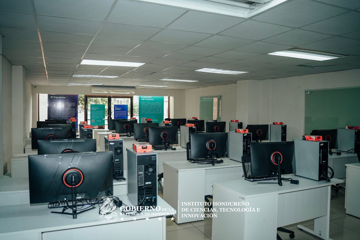 IHCIETI's tweet photo. Conoce los Nuevos Centros de Capacitación STEM 💻Espacios donde miles de hondureños podrán desarrollar habilidades tecnológicas con equipos de última generación y computadoras de alto rendimiento.

¡Visítanos y sé parte de la transformación tecnológica de Honduras! 🇭🇳✨ https://t.co/8rlauHIMxm