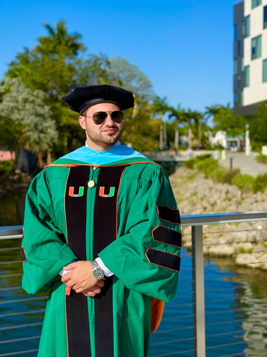 SaidBilani's tweet photo. Some moments are worth reliving, over and over. 

May this achievement be reflected not only in what I accomplish, but in the lives I impact. 

#Doctor #Grad 🎓

—University of Miami https://t.co/jEingBmmS2