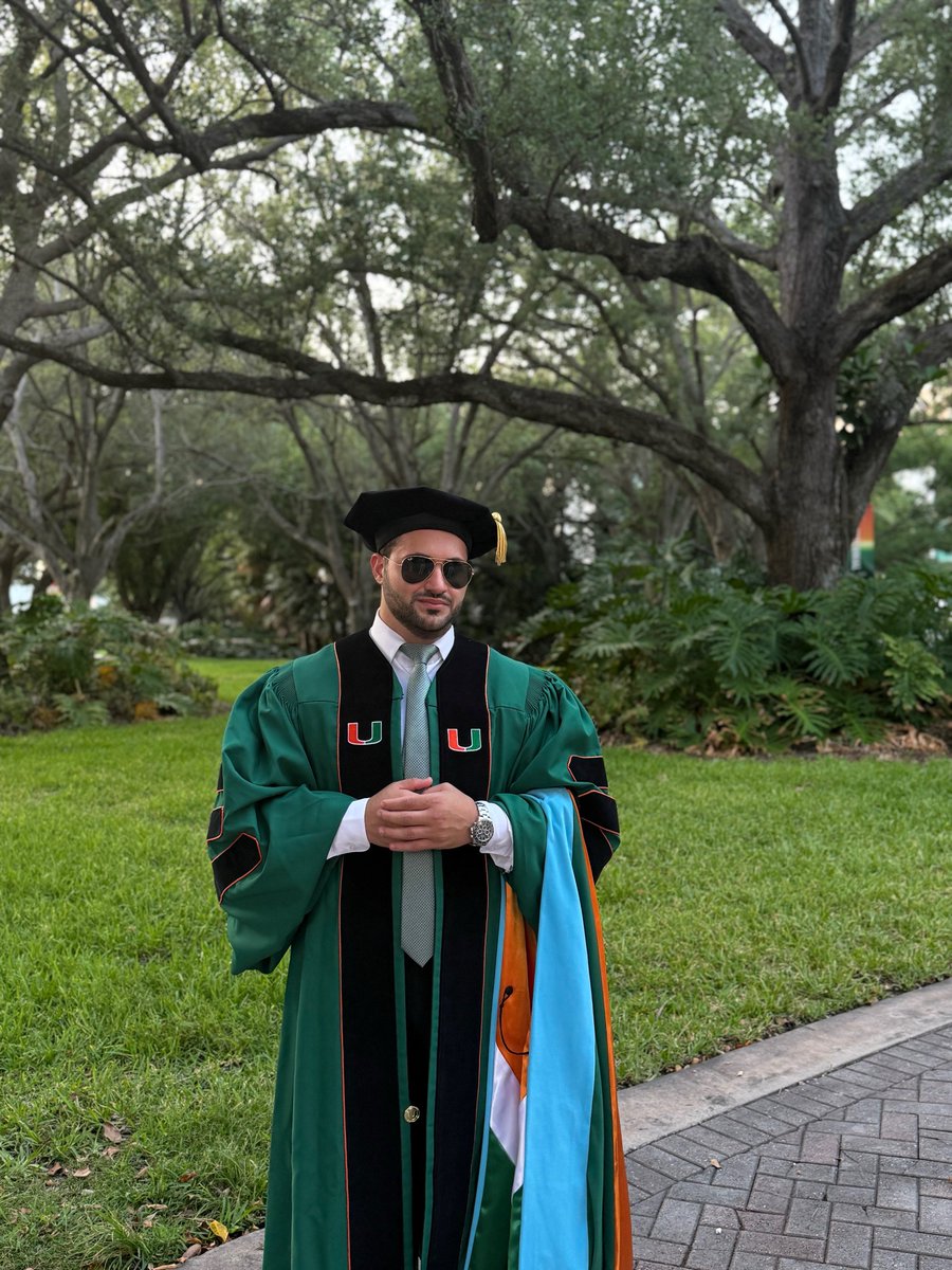 SaidBilani's tweet photo. Some moments are worth reliving, over and over. 

May this achievement be reflected not only in what I accomplish, but in the lives I impact. 

#Doctor #Grad 🎓

—University of Miami https://t.co/jEingBmmS2