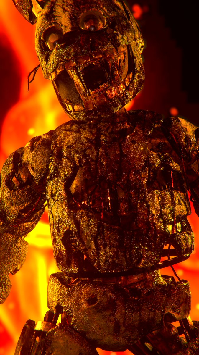 SLSCRCx's tweet photo. Burning from the inside #FNAF https://t.co/mgqtcUJsE7