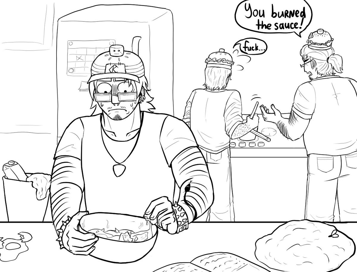 zuzu_mineralka's tweet photo. These guys can't do anything 😭 thanks to Elliots they still had something to eat
Am i done with crossovers? Nuh uh😛
Other pizzaburgers belong to @GalemcealL @ochachaitea 🥰
#pizzaburger https://t.co/4xVvFGPbJd