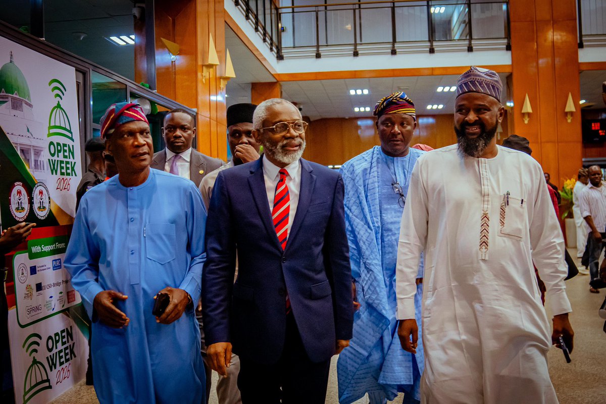 femigbaja's tweet photo. At the opening ceremony of the 2026 National Assembly Open Week https://t.co/U2fVX2Bfxp