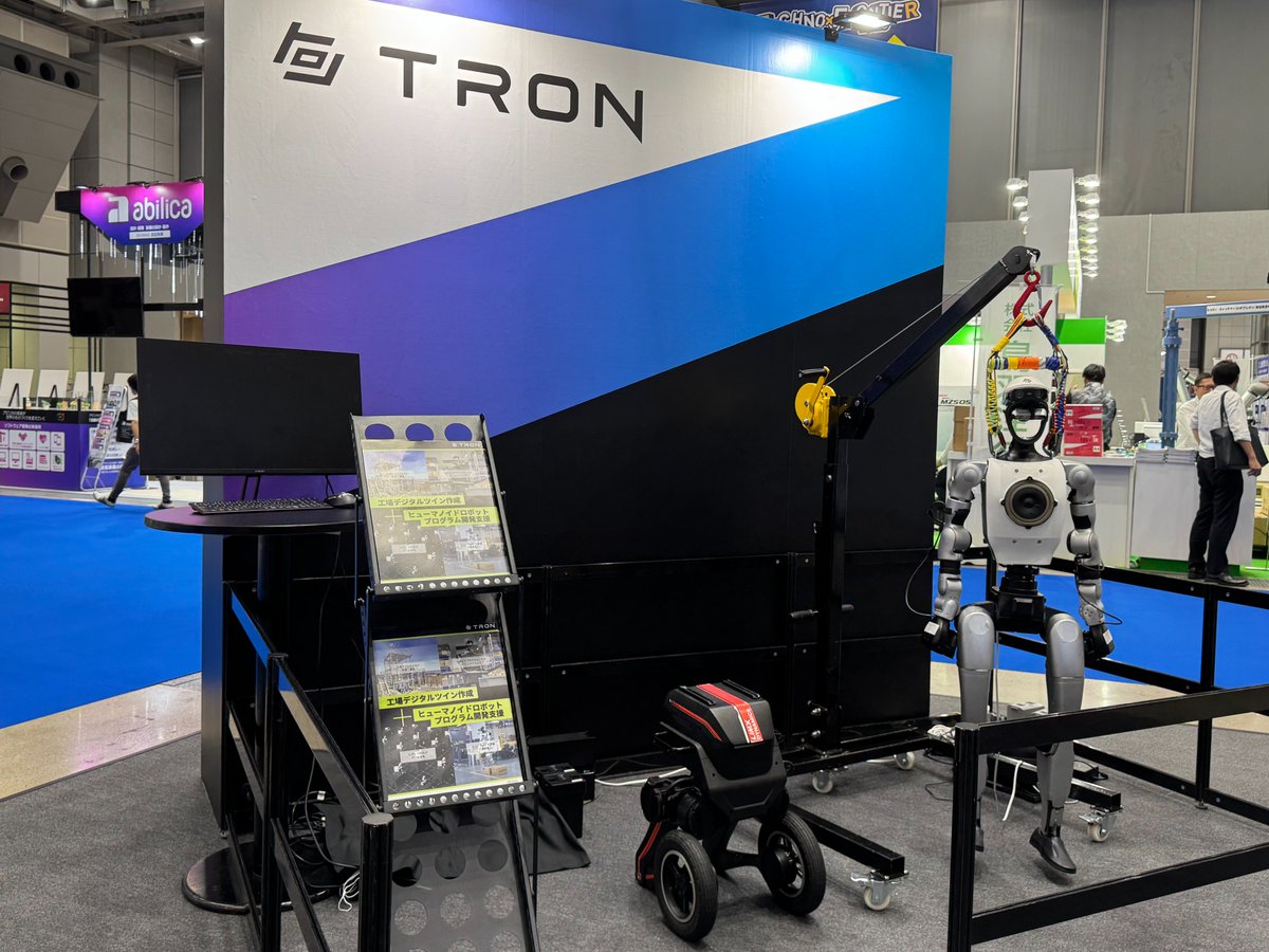 tronkk_japan's tweet photo. 【出展情報】
本日より「TECHNO-FRONTIER 2026」に出展いたします✨
日程:7月15日(水)〜19日(金)
ブース:西ホール1 1-F31(ソフトバンクさんブース内)
ご来場の際は、ぜひ弊社ブースへお越しください!!
https://t.co/DXeg1tTiuG
#TECHNOFRONTIER #テクノフロンティア https://t.co/CId7hhT3IN
