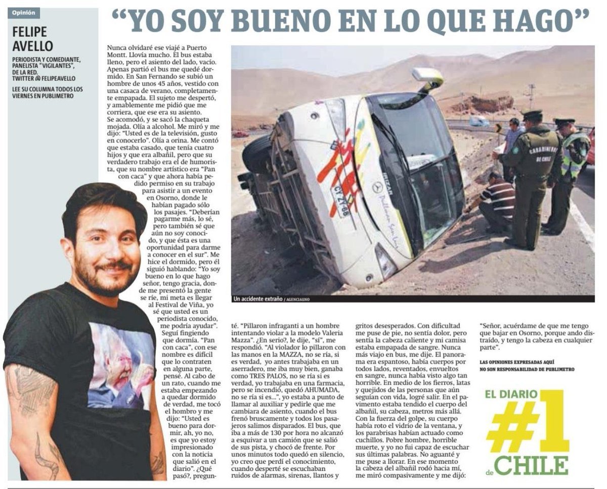 jsoegnciaio's tweet photo. No sé si haya otro peak en la comedia chilena como este https://t.co/rZwpO5Nl9E