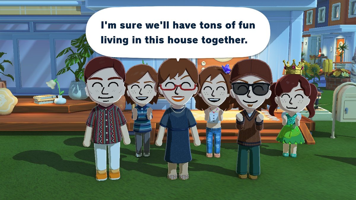 misss_midnight's tweet photo. Took these two getting married to FINALLY get the whole family together... All four children went to the wedding and everything! #TomodachiLife #TomodachiCollection #Nintendo https://t.co/z0HztWRTun
