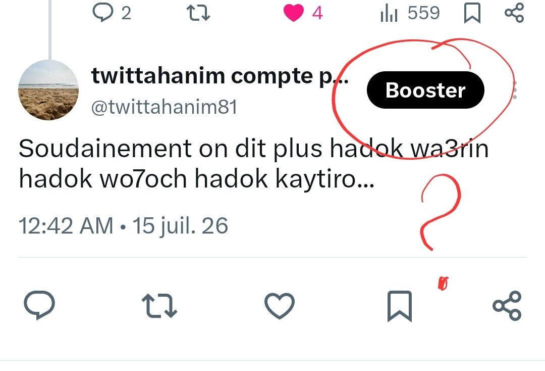 twittahanim compte paro 🐓 tweet media