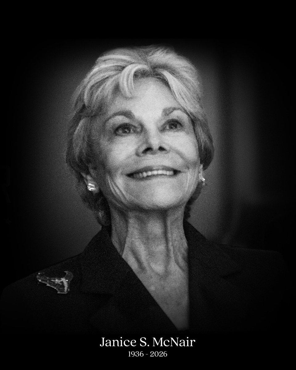 HoustonRockets's tweet photo. The Houston Rockets and the Fertitta Family are saddened by the passing of Houston Texans Co-Founder Janice McNair.

Janice was a remarkable leader, philanthropist, and champion for the city of Houston. Alongside her late husband, Bob McNair, she helped shape the landscape of professional sports in our community while leaving a lasting legacy through her generosity, compassion, and commitment to serving others.

Our thoughts and heartfelt condolences are with the McNair family, the Houston Texans organization, and all those whose lives were touched by Janice.
